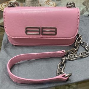 Balenciaga Ladies Candy Pink XS Gossip Bag.